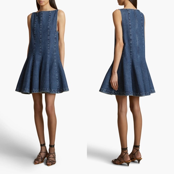 NWOT Khaite Mags Dress Stinson Size 8 - Picture 1 of 4